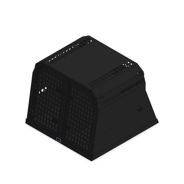 Toyota LC300 Double Bay Dog Crate