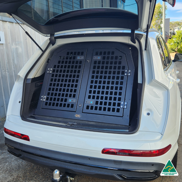Audi Q7 2016+ Double Bay Dog Crate
