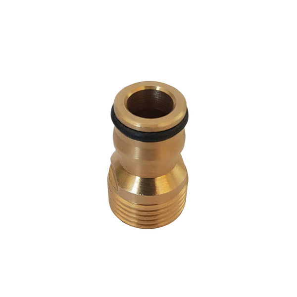 Brass 1/2" (15mm) M - 12mm Hose Adaptor